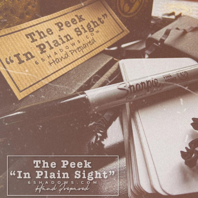 The Peek- In Plain Sight by Casper Ryan